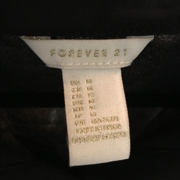 Forever 21 Black Blouse - Picture 5 of 5